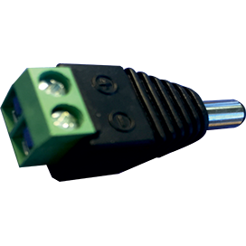 Ecola LED strip connector переходник с разъема штырькового (папа) на колодку под винт уп. 1 шт.