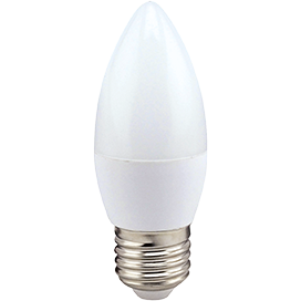 Лампа LED 8Вт Е27 2700К Свеча Ecola candle Premium (композит) 100x37