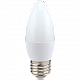 Лампа LED 8Вт Е27 2700К Свеча Ecola candle Premium (композит) 100x37