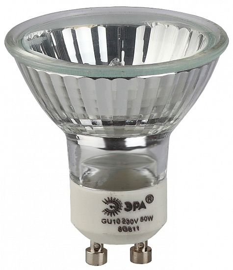 Лампа КГ 35Вт GU10 230В софит GU10-JCDR (MR16)-35W-230V ЭРА