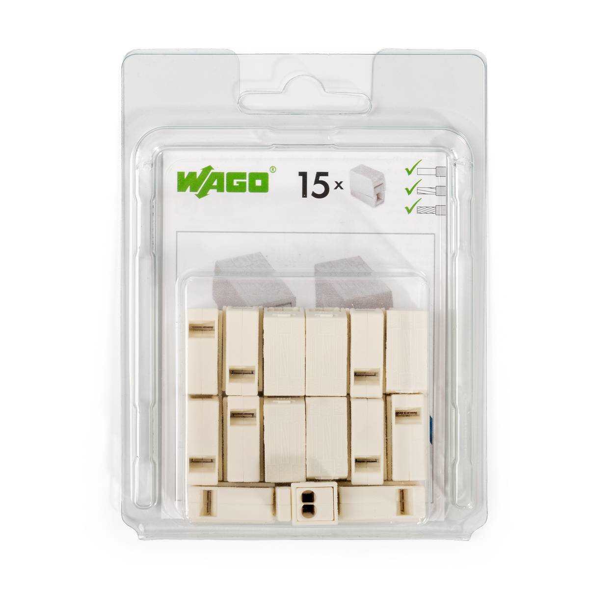 224–112/996-015 Мини-упаковка клемм Wago для осветительного оборудования (без контактной пасты)