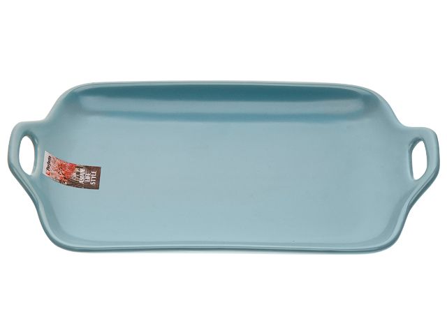 Блюдо керамическое, 29х17х4.5 см, серия ASIAN, голубое, PERFECTO LINEA (17-102902)