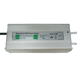 Ecola LED strip Power Supply  60W 220V-12V IP67 блок питания для светодиодной ленты