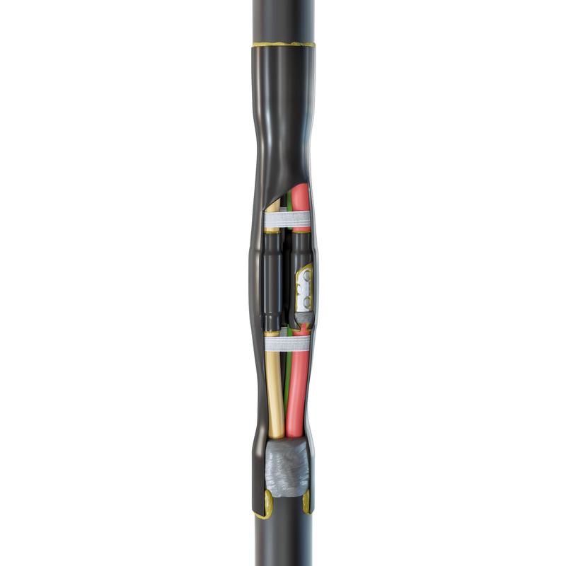 (3+1)РСТ-1-35/50 Соединительная кабельная муфта для кабелей с резиновой изоляцией с нулевой жилой ум