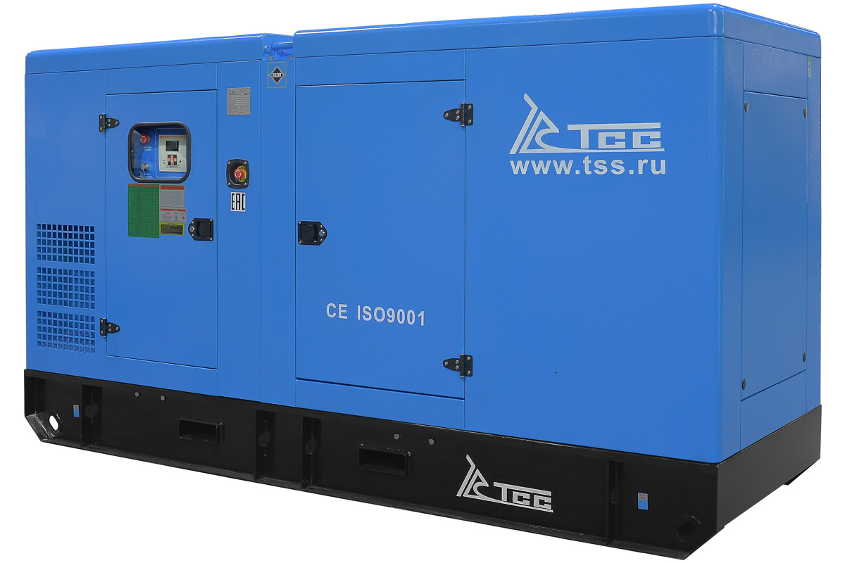 Дизельный генератор ТСС АД-150С-Т400 в шумозащитном кожухе с АВР