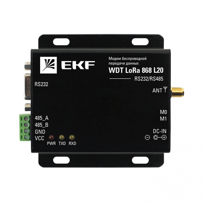 Модем беспроводной передачи данных WDT LoRa 868 L20 EKF PROxima