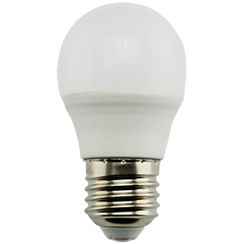 Лампа LED 9Вт Е27 2700К Шар G45 Ecola globe Premium (композит) 82x45