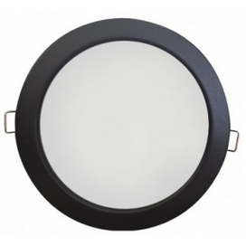 Ecola GX70-H5 светильник Черный матовый встр. без рефл. 53x151 (кd135)