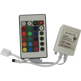 Ecola LED strip RGB IR controller  6A 72W 12V (144W 24V) с инфракрасным пультом управления