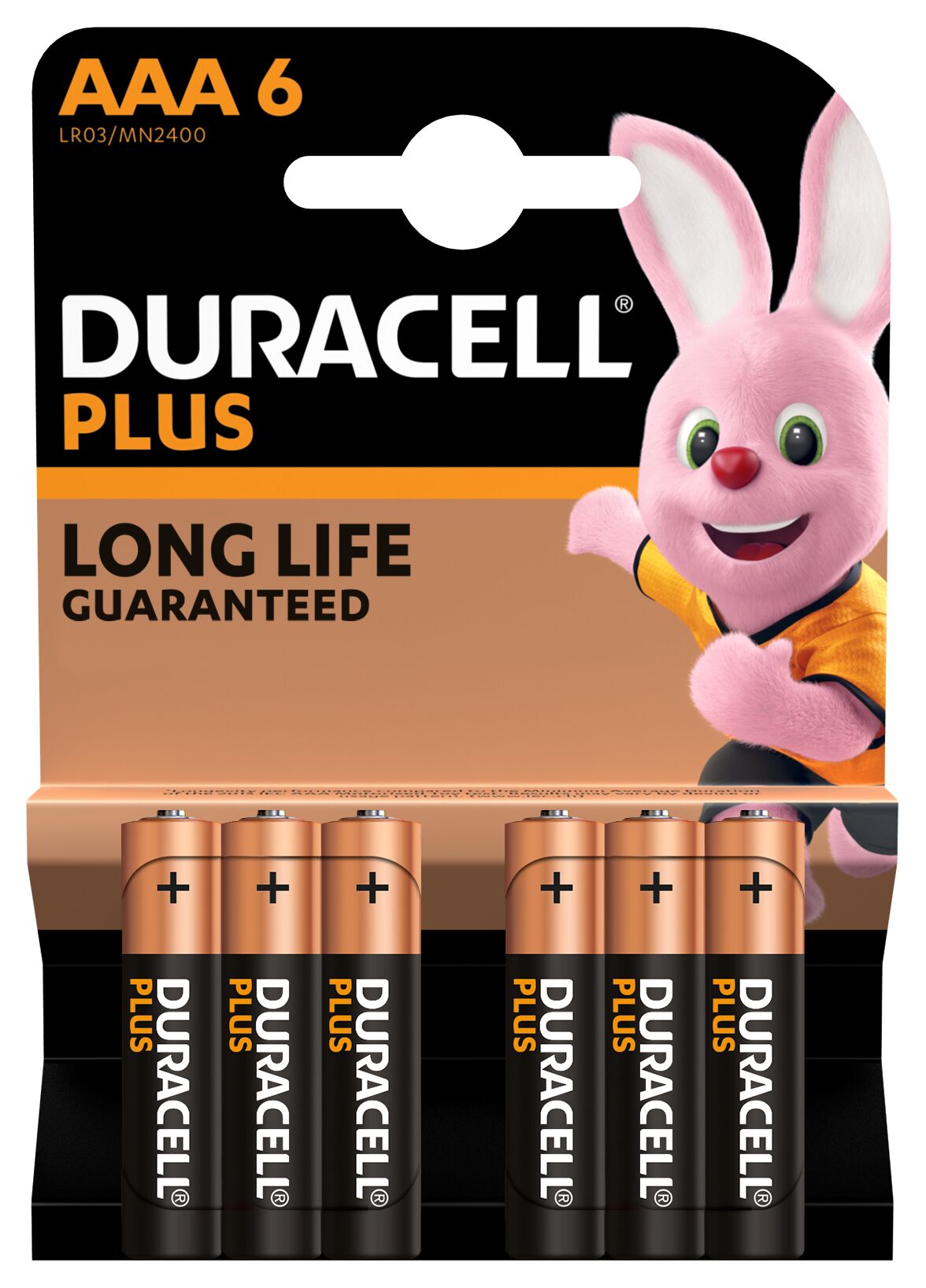 Батарейки Duracell 5014215 ААА алкалиновые 1,5v 6 шт. LR03-6BL PLUS
