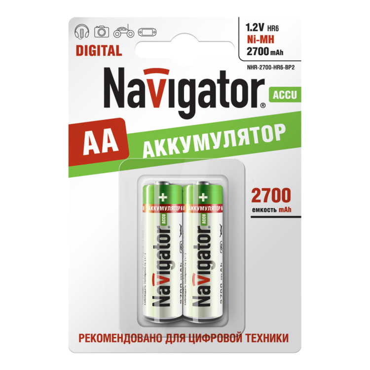 Аккумулятор Navigator 94 465 NHR-2700-HR6-BP2