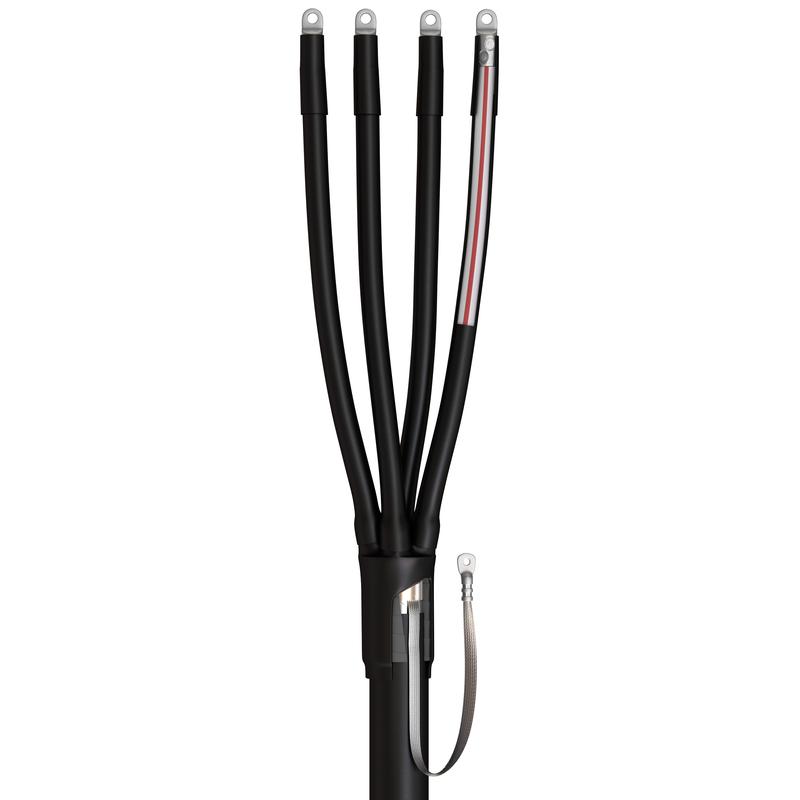4ПКТп(б)-1-150/240 Концевая кабельная муфта для кабелей с пластмассовой изоляцией до 1кВ