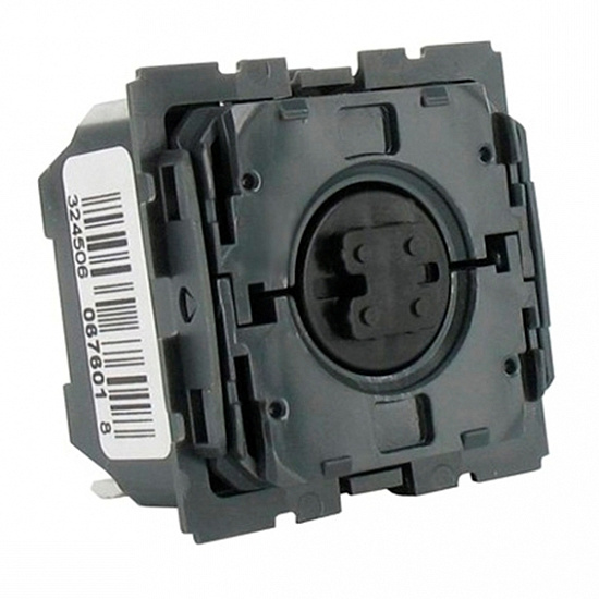 Механизм кнопочного выключателя для жалюзи Legrand CELIANE, электронный, скрытый монтаж, 067601