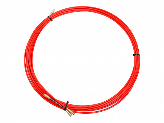 Протяжка кабельная УЗК d=3.5 мм 10 м красная
