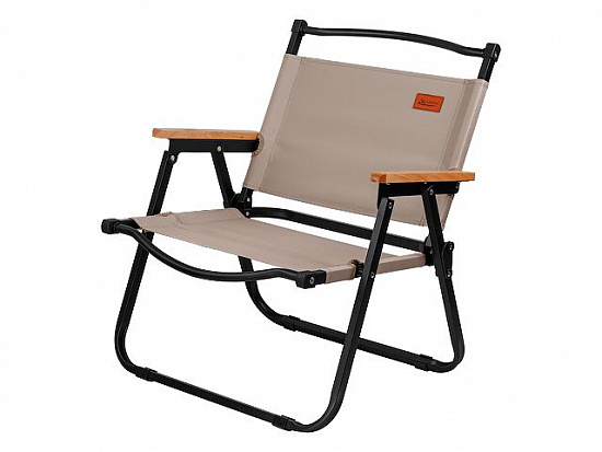Кресло складное (садовое), бежевый/черный, ARIZONE (Размер: 54х54х61 см) (42-555401)
