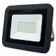 Прожектор с/д LEEK LE FL SMD LED7 50W CW BLACK (30) IP65 холодный белый (ультратонкий)
