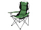 Кресло складное кемпинговое с держателем для бутылок + чехол, зеленое, ARIZONE (Размер: 60х60х106 см) (42-606001)