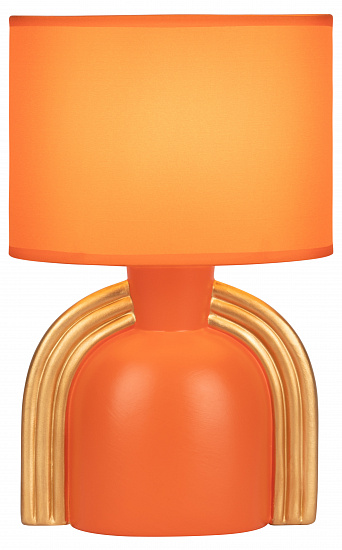 Настольная лампа Rivoli Bella 7068-501 1 * Е14 40 Вт керамика оранжевая