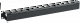 ITK Кабельный органайзер с крышкой 19" 1U, черный