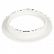 Ecola base Кольцо дополнительное к патрону E27 Белый (1 из уп. по 100)