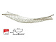 Гамак подвесной с брусками, 200х80 см, веревочный, Garden (Гарден), ARIZONE (28-108120)