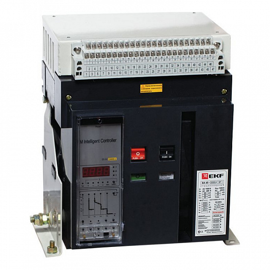 Выключатель автоматический ВА-45 3200/2900 3P+N 80кА стационарный EKF PROxima