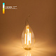 Лампа LED 7Вт Е14 3300К Свеча на ветру Filament BLE1416