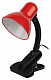 ЭРА наст.светильник N-102-E27-40W-R красный (30/240)