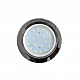 Ecola GX53 H4 LD5300 светильник встраив. без рефл. с подсветкой Черный хром 48x106 (к+)