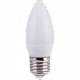Лампа LED 6Вт Е27 4000К Свеча Ecola candle свеча (композит) 101x37