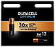 Батарейки Duracell 5014073 АА алкалиновые 1,5v 12 шт. LR6-12BL Optimum