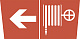 INFO-DBA-010 ЭРА Самоклеящаяся этикетка 200х60мм "Пожарный кран/стрелка налево" DPA/DBA (5/15000)
