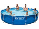 Каркасный бассейн Metal Frame, круглый, 366х76 см, INTEX (от 6 лет) (28210NP)