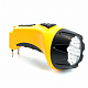 Фонарь аккумуляторный, 4 LED DC (свинцово-кислотная батарея), желтый, TH2293