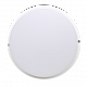 Ecola LED ДПП светильник с датчиком движения Круг накладной IP65 матовый белый 18W 220V 4200K 175x45