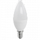 Лампа LED 9Вт Е14 6000К Свеча Ecola candle Premium (композит) 100x37