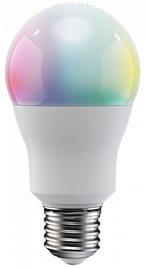 iTEQ SMART-лампа LED А60 9,4Вт 230В W+RGB WIFI+BLE E27 ONI
