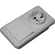 Блок: выключатель 1-клавишный и розетка TDM Electric, скрытый монтаж, SQ1813-0001