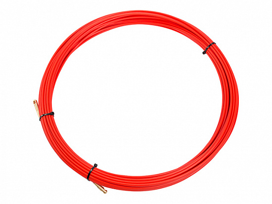 Протяжка кабельная (мини УЗК в бухте) стеклопруток d=3.5мм 20м красн. Rexant