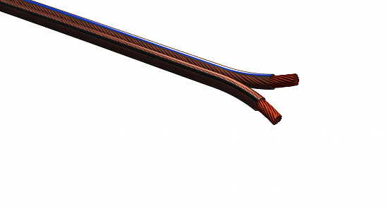 A-150-S ЭРА Акустический кабель  2х1,5 мм2 прозрачный, 100м (8/144)