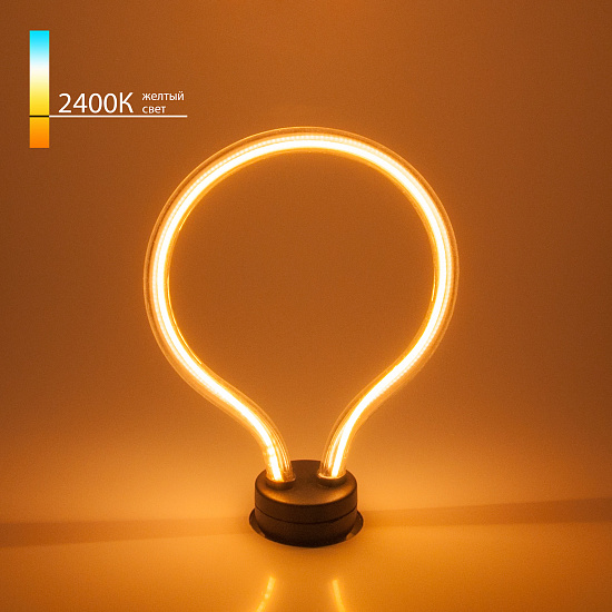 Лампа LED 4Вт Е27 2400К Filament Art BL150