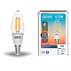 Лампа Gauss Smart Home Filament С35 4,5W 495lm 2000-6500К E14 изм.цвет.темп.+дим. LED 1/10/40