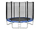 Батут с защитной сеткой и лестницей, 244х51 см, ARIZONE (для детей старше 14 лет) (80-080300)