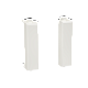 Комплект модульных заглушек "Avanti", "Белое облако", 0,5 модуля 2 штуки