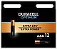 Батарейки Duracell 5014074 ААА алкалиновые 1,5v 12 шт. LR03-12BL Optimum