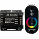 Ecola LED strip RGB RF controller 18A 216W 12V (432W 24V) с кольцевым сенсорным черным радиопультом