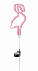 ERASF012-30 ЭРА Садовый неоновый светильник Фламинго на солнечной батарее (12/288)
