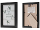 Рамка для фотографий деревянная со стеклом, 10х15 см, черная, PERFECTO LINEA (Д15КЛ/07-1)