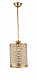 Светильник подвесной (подвес) Rivoli Tanja 4012-211 потолочный 1 х Е27 40 Вт золото хрусталь классика