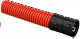 Труба 63мм гофрированная ПНД цвет красный с протяжкой двустенная 25м